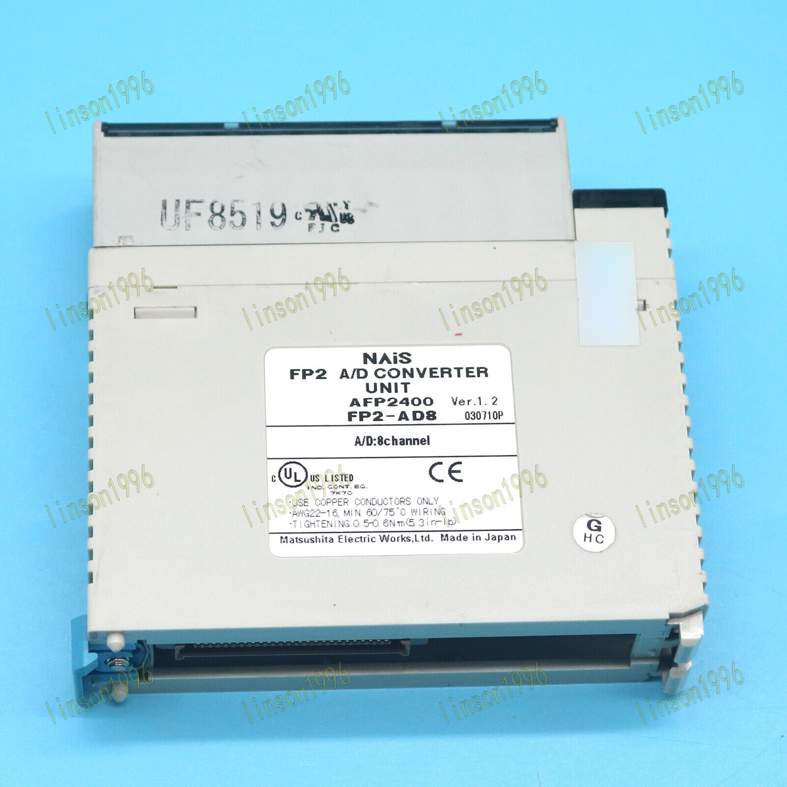 Used 1PC FP2-AD8 Panasonic PLC Controller - PANASONIC