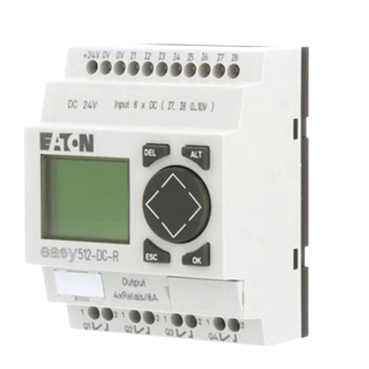 Logic Module EASY512-DC-R Controller 24VDC Supply - EATON MÖLLER CONTROLLER