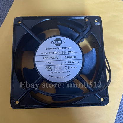 SINWAN FAN MOTOR S109AP-22-1 (MS) 200-240V 50/60HZ 2-wire cooling fan