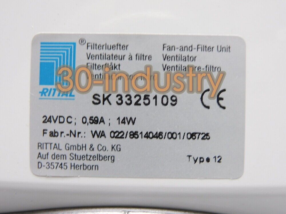 1PCS New RITTAL Cooling fan SK3325109 - KOEED