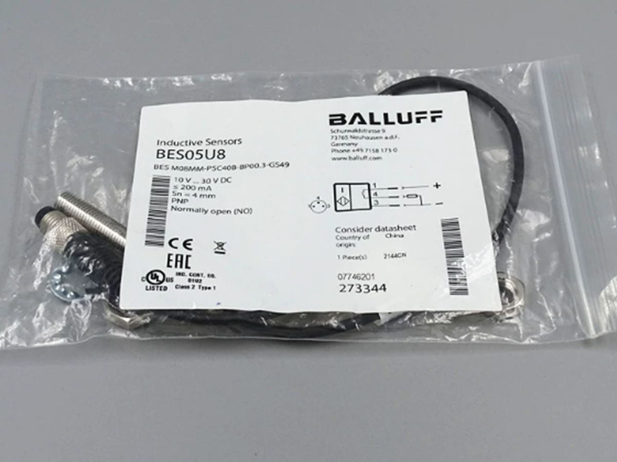 new  Balluff BES05U8 BES M08MM-PSC40B-BP00,3-GS49 Inductive Sensor