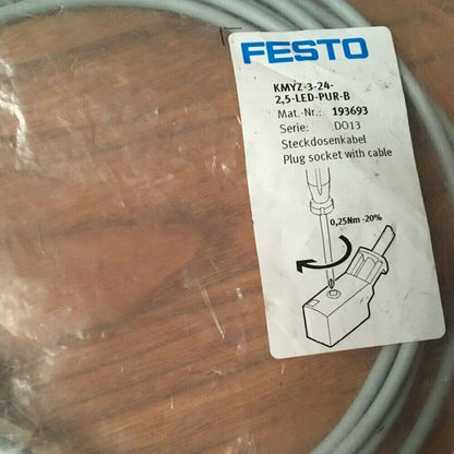 FESTO 193693 Cable Fast LED PUR-B 1PC - FESTO
