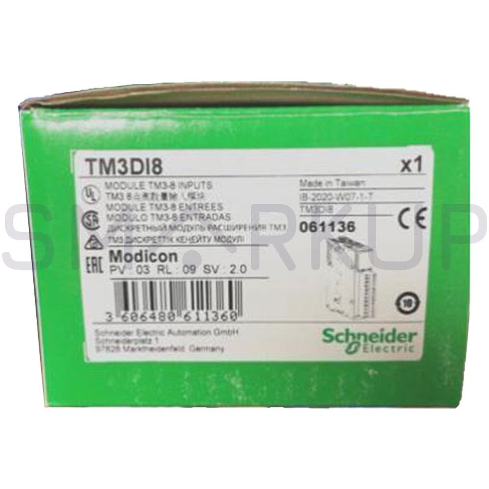 new  In Box SCHNEIDER TM3DI8 Digital Expansion Module