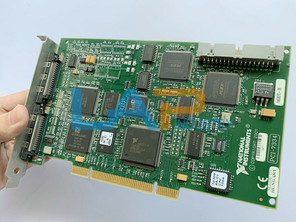 used  National Instruments NI PCI-7334 Four-Axis Stepper Servo Motor Control Card