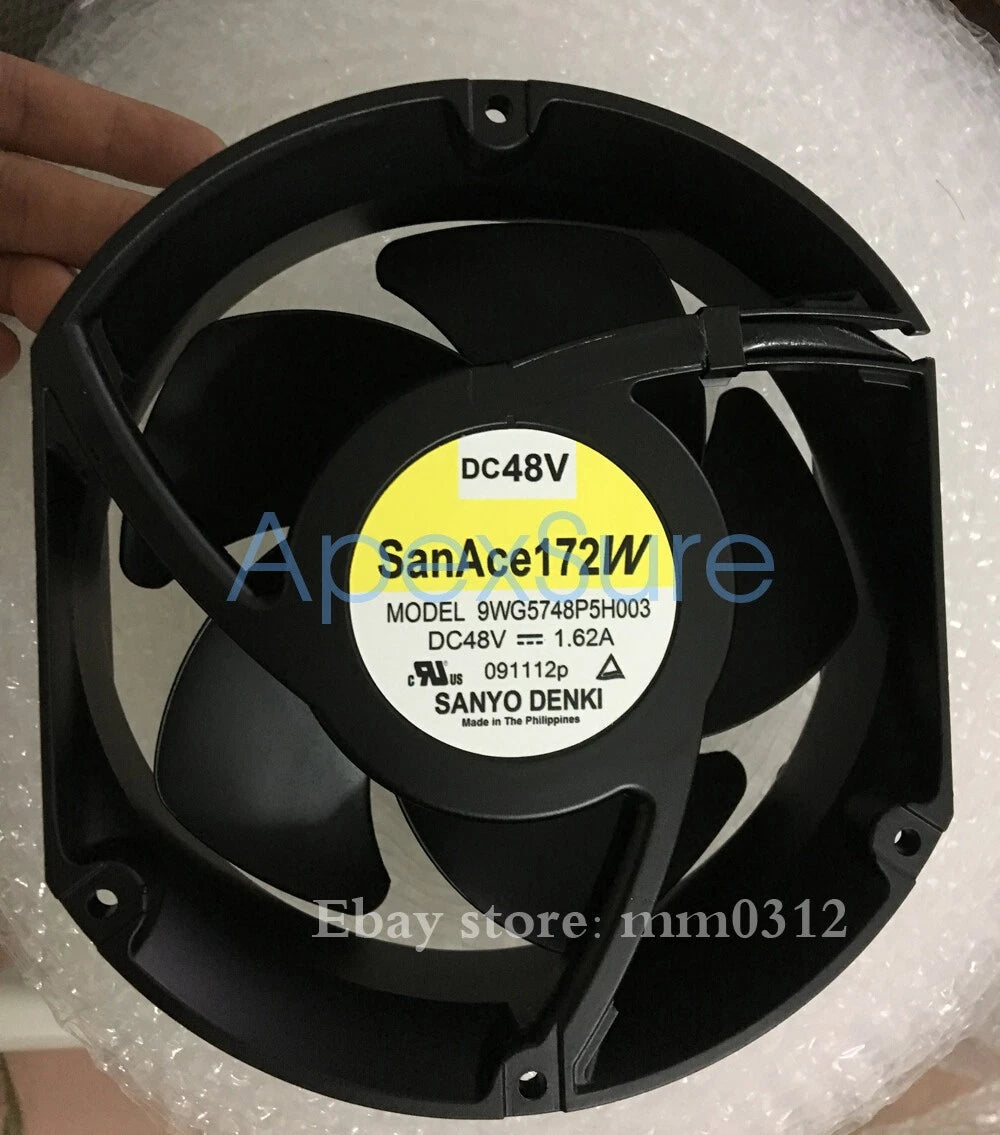 1PC SANYO SanAce172W MODEL 9WG5748P5H003 DC 48V 1.62A 17251 Cooling Fan