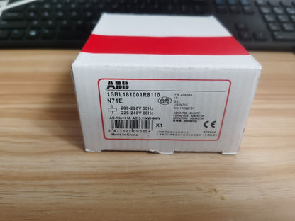 new 1PCS ABB N71E Auxiliary Relay 220-230V50Hz 230-240V60Hz In Box - ABB