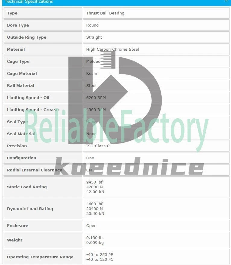 NTN 51106 Tapered Roller Bearings 30x32x47mm..