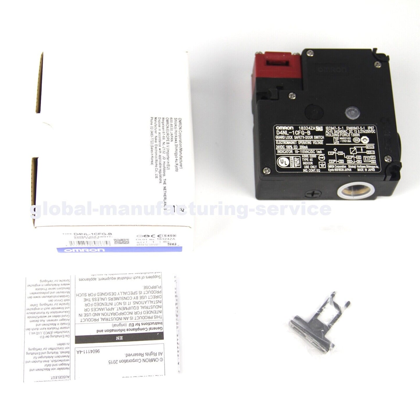 new OMRON D4NL-1CFG-B Guard Lock Safety Door Switch - OMRON