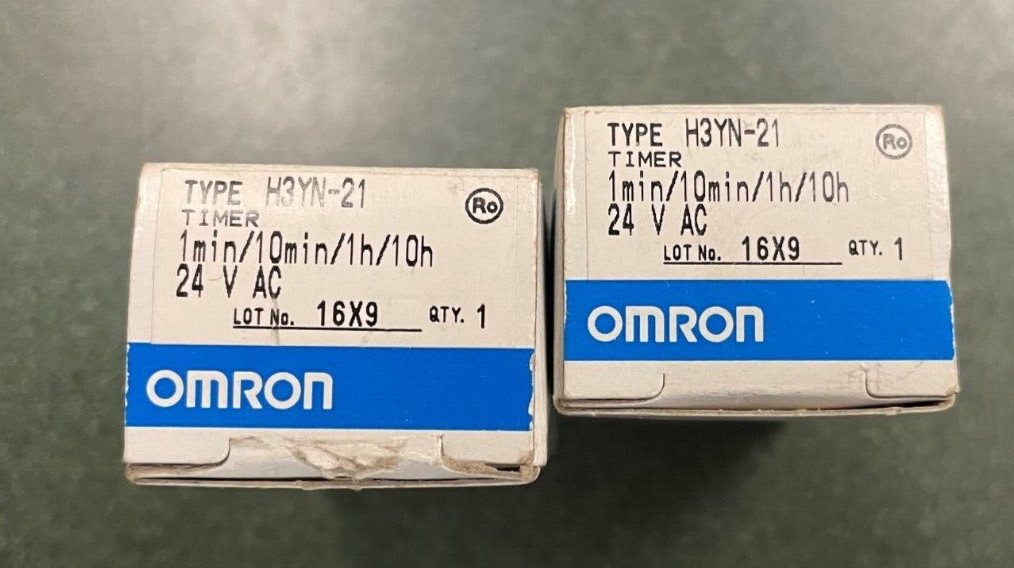 new Omron H3YN-21 Timer ( in Box) - OMRON