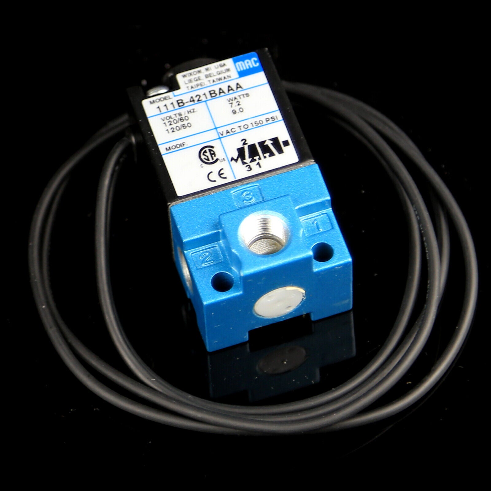 MAC 111B-421BAAA Solenoid Valve - MAC