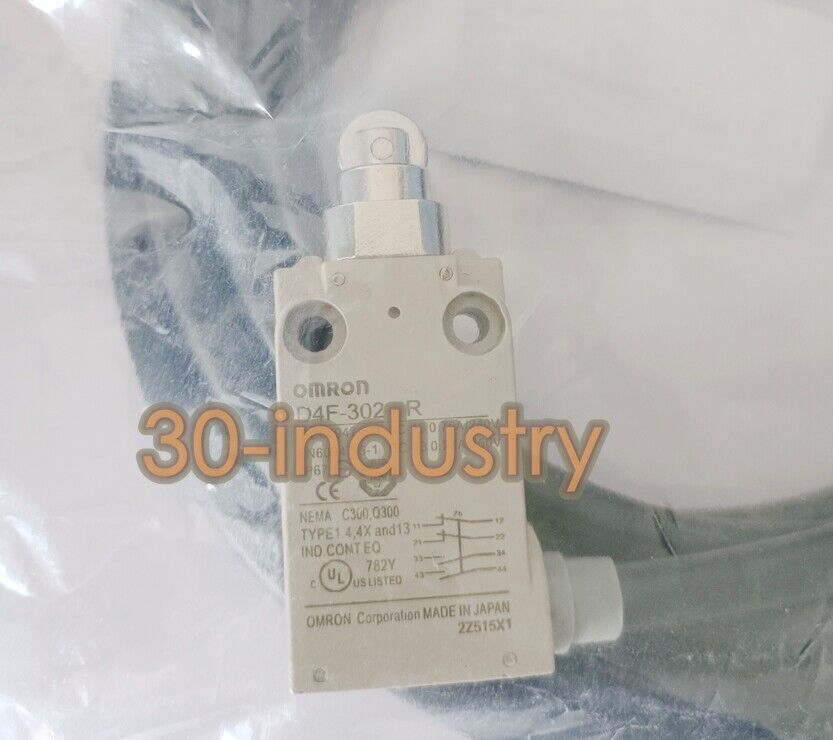 Omron D4F-302-1R Limit Switch - 1PCS Replacement - OMRON