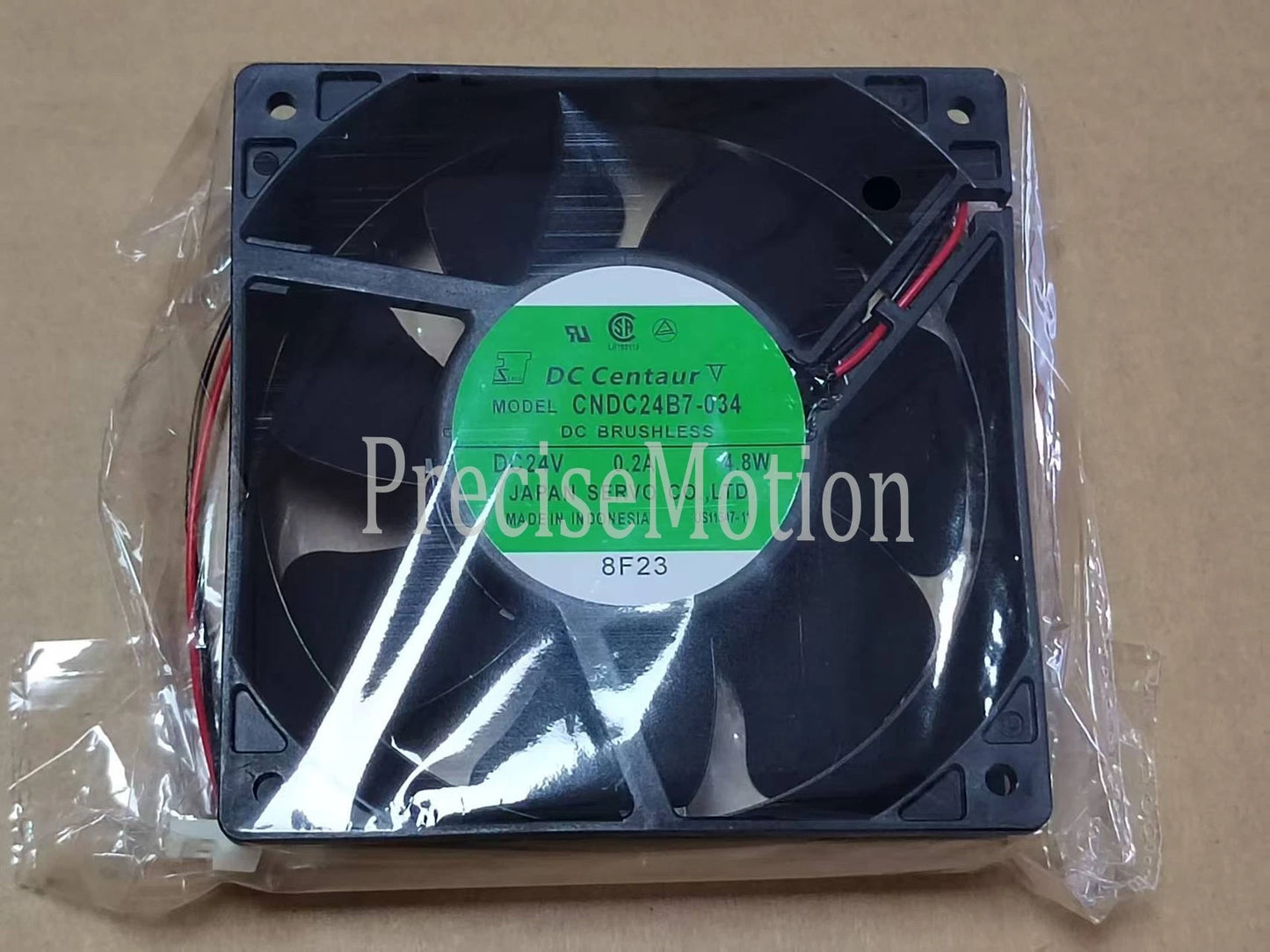 Servo 12038 CNDC24B7-034 DC24V 0.2A 4.8W 120 * 38MM inverter fan