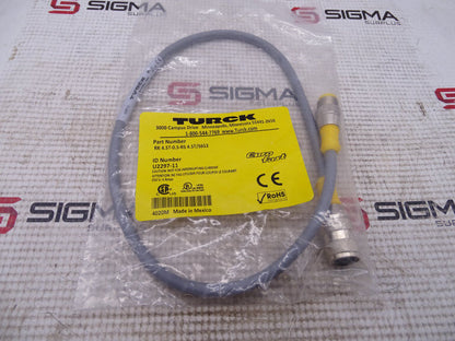 TURCK RK 4.5T/S653 Connector, RS-485 Compatible, 4.5 Ampere Maximum Current, 653 Pin Count, 480VDC, RS485 Communication, DC Power Supply, 1000 Mbps - TURCK