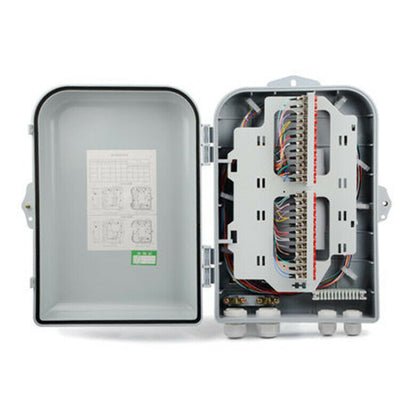 new 48-core split box FC cable fusion box full with flange IP55 - KOEED