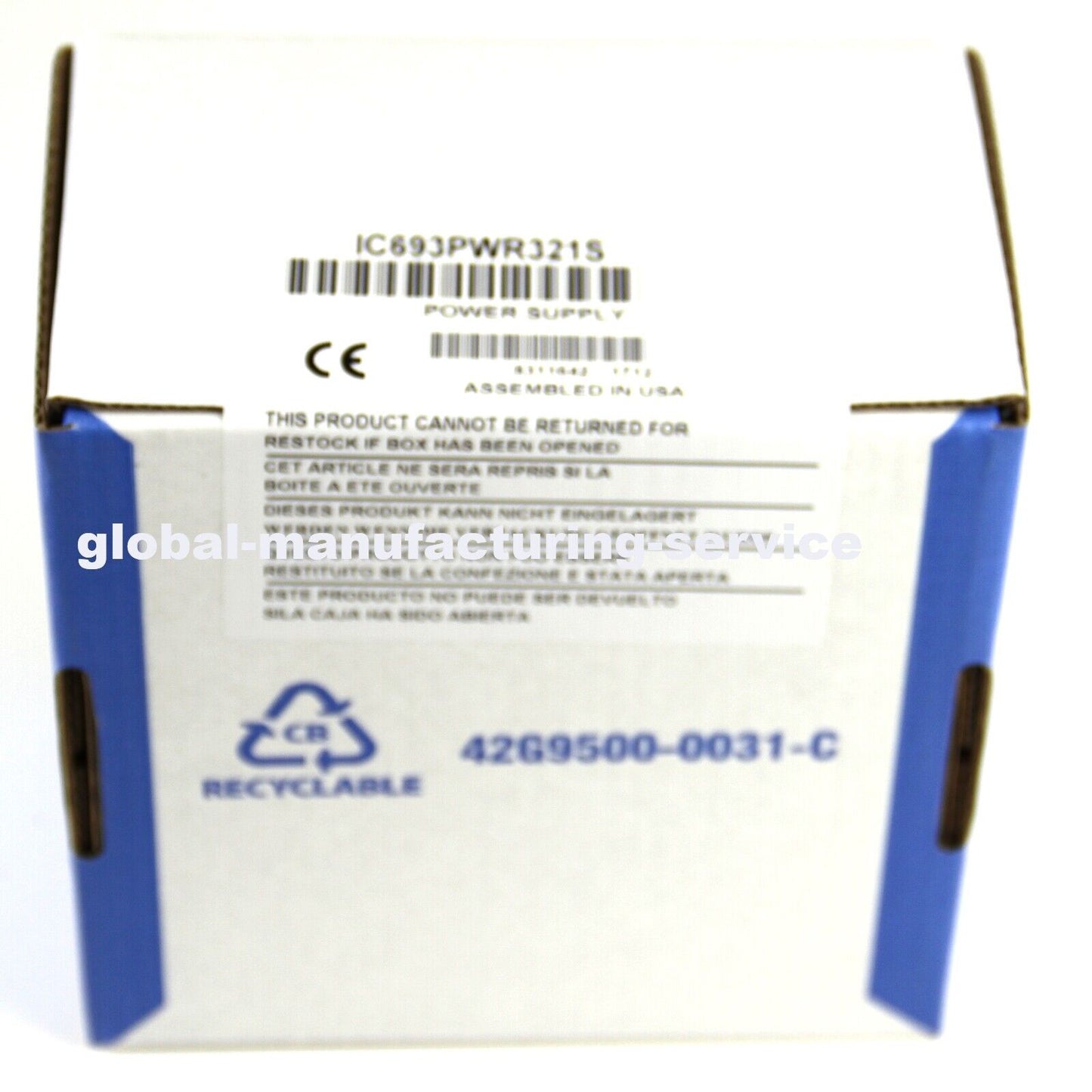 new Ge Fanuc IC693PWR321S Power Supply 200-300V 1.6A 320W - GE FANUC