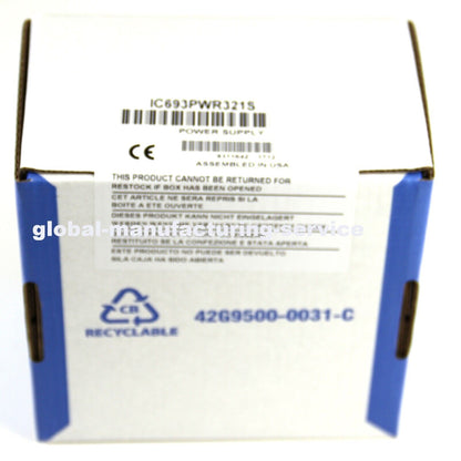 new Ge Fanuc IC693PWR321S Power Supply 200-300V 1.6A 320W - GE FANUC
