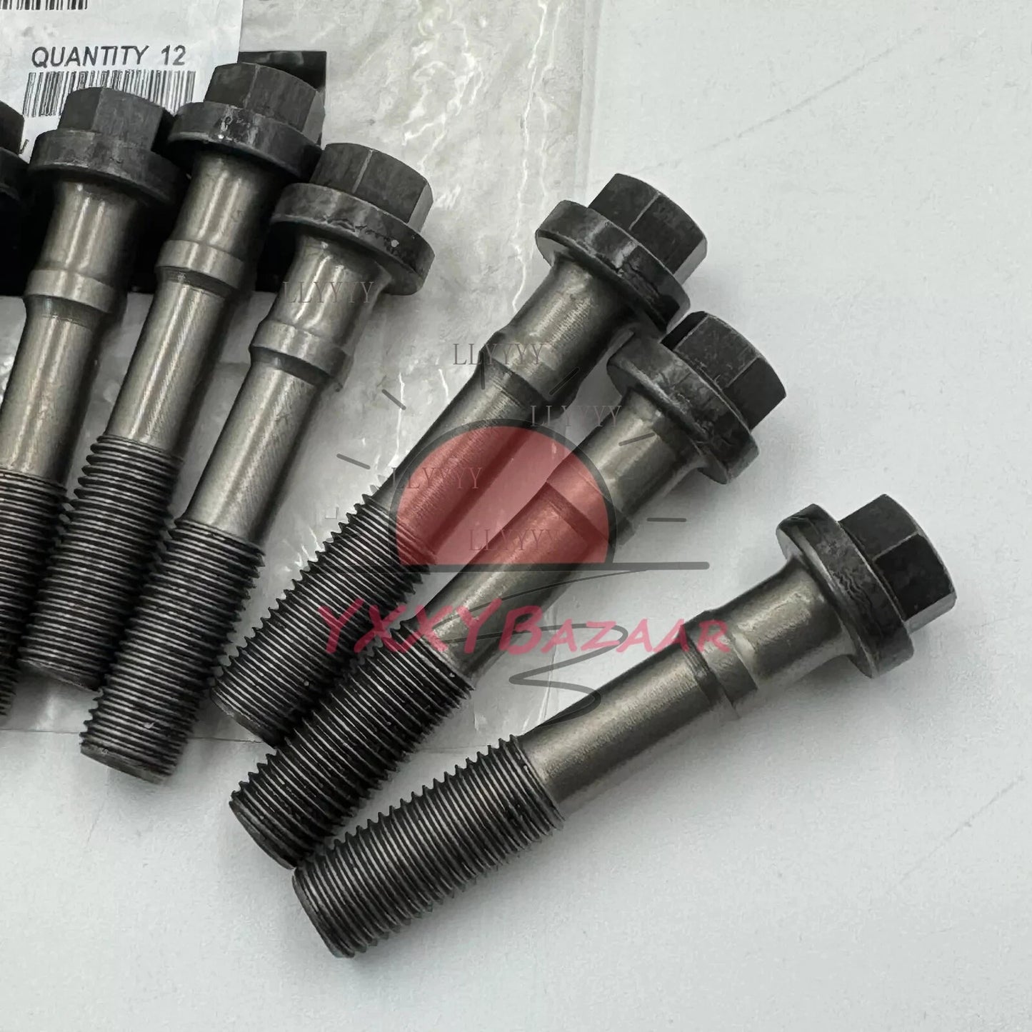 12PCS Connecting Rod Bolts 3900919 Fit For Cummins Dodge 5.9L 1989-2002