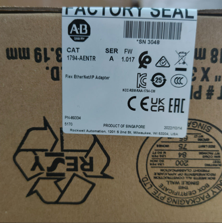 AB 1794AENTR EtherNet/IP Adapter - KOEED