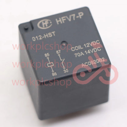 10PCS HFV7-P-012-HST 12VDC Power Relay 4Pins 70A 14VDC #US