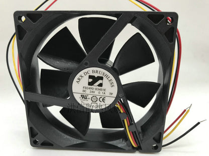 ARX 9225 FD2490-D3451E DC24V 0.1A TP inverter 9CM fan