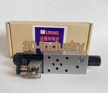 1PCS For USING FMS-G4-02P Solenoid speed regulating valve DC24V AC110V AC220V - KOEED