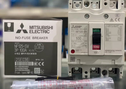 1PC Mitsubishi Molded case circuit breaker NF125-SXV 3P