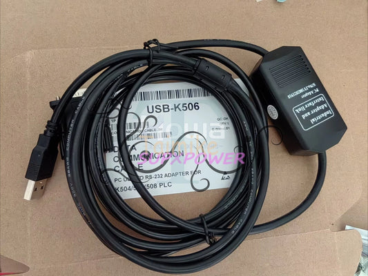 1PC FOR K304 K306 K308 K504 K506 K508 PLC USB-K506 Programming Cable~
