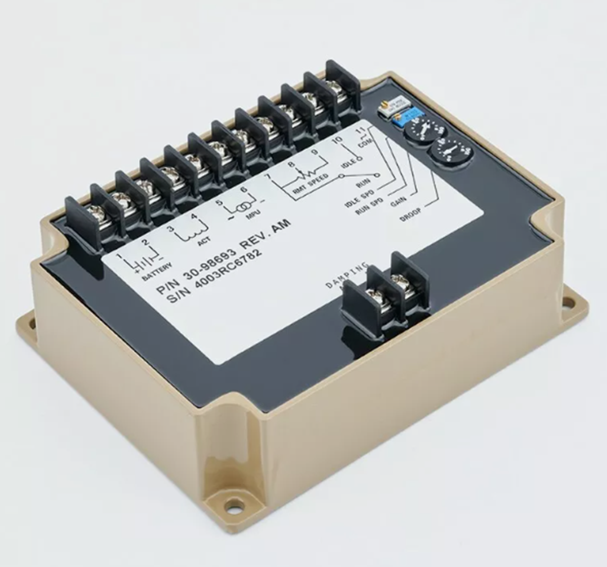 Cummins Generator Speed Controller 3098693 Replacement - CUMMINS