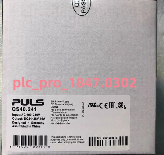 1PCS PULS QS40.241 Power Supply QS40241 Fast delivery #c
