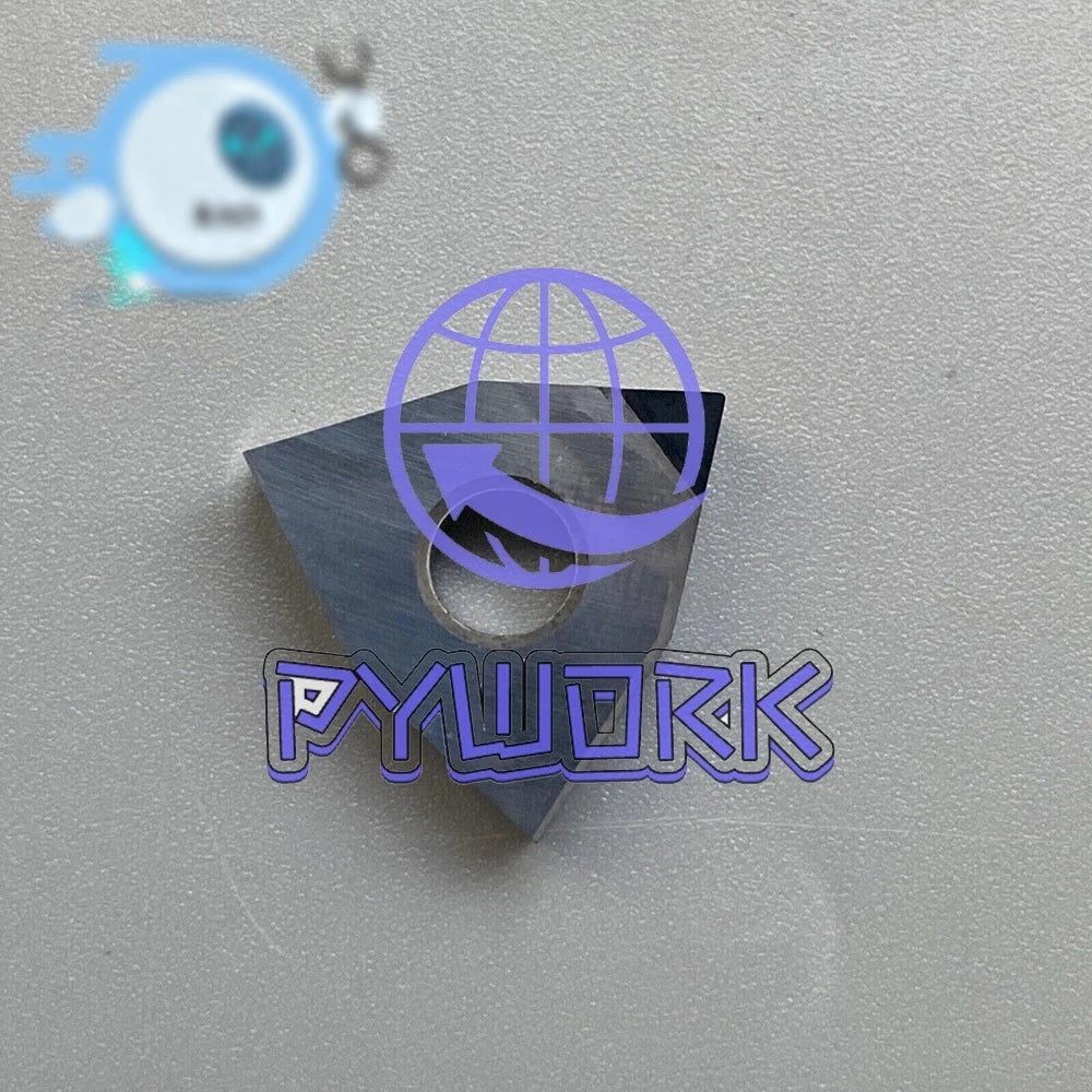 2pcs WNMG080402 PCD polycrystalline diamond WNMA430.5 PCD Turning inserts