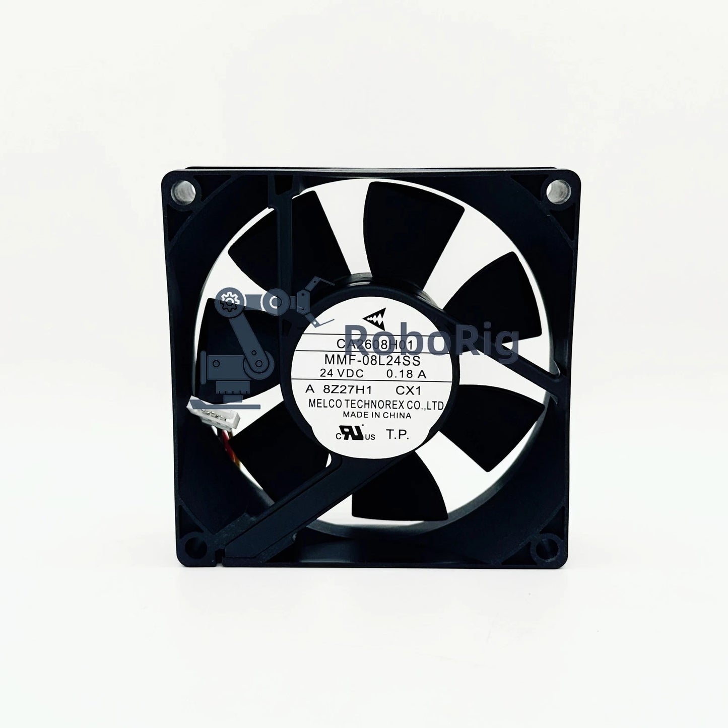 Mitsubishi Inverter Fan MMF-08L24SS-CX1 CA2608H01 24V 0.18A Speed Measurement