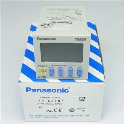 Panasonic LT4H Timer AT240V Built-in Timer 1Pcs Compact Design Timer with 240V AC Input - PANASONIC