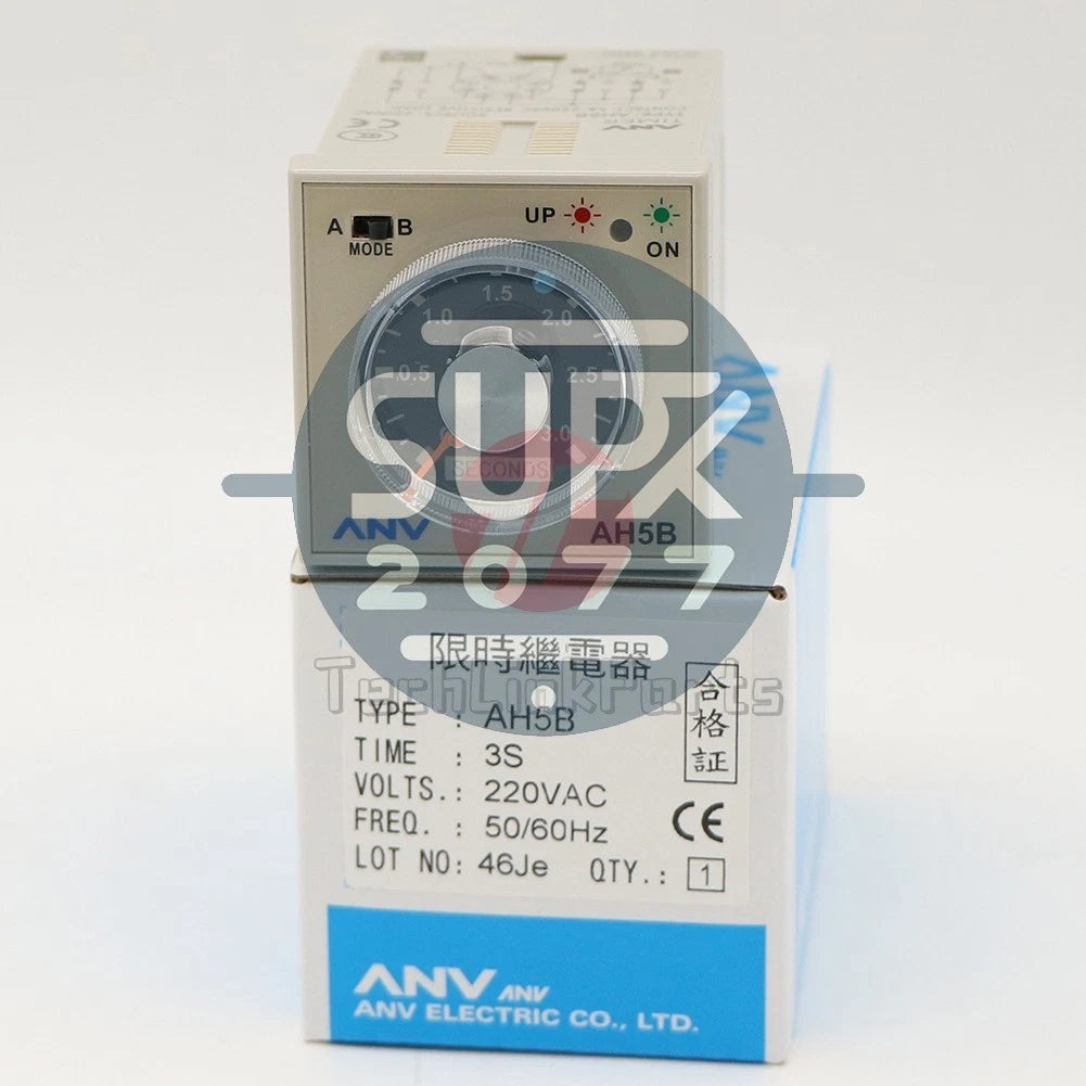 1 pcs ANV AH5B 3S 220V time relay timer #su