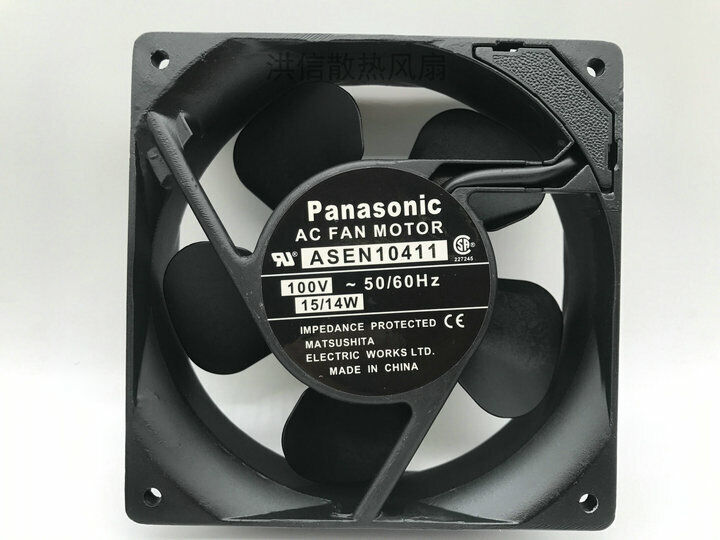 new For ASEN10411 AC100V 15 14W 12038 aluminum frame AC cooling fan