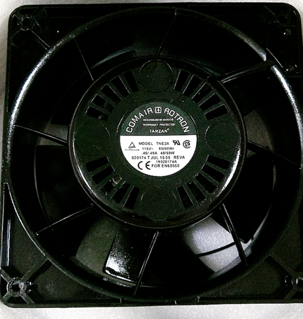 Comair Rotron TNE2A Axial Fan AC 115V 330CFM - COMAIR