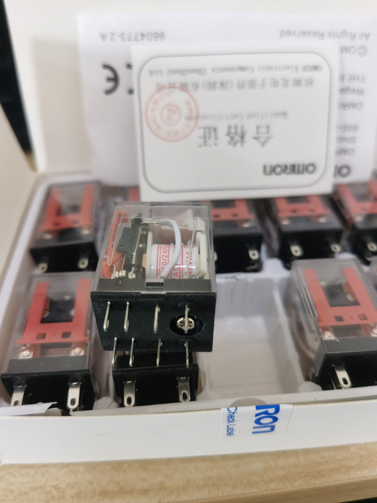 1Box/10pcs Omron MY2N-GS MY2NGS Relays 220/240VAC Free Shipping #OM