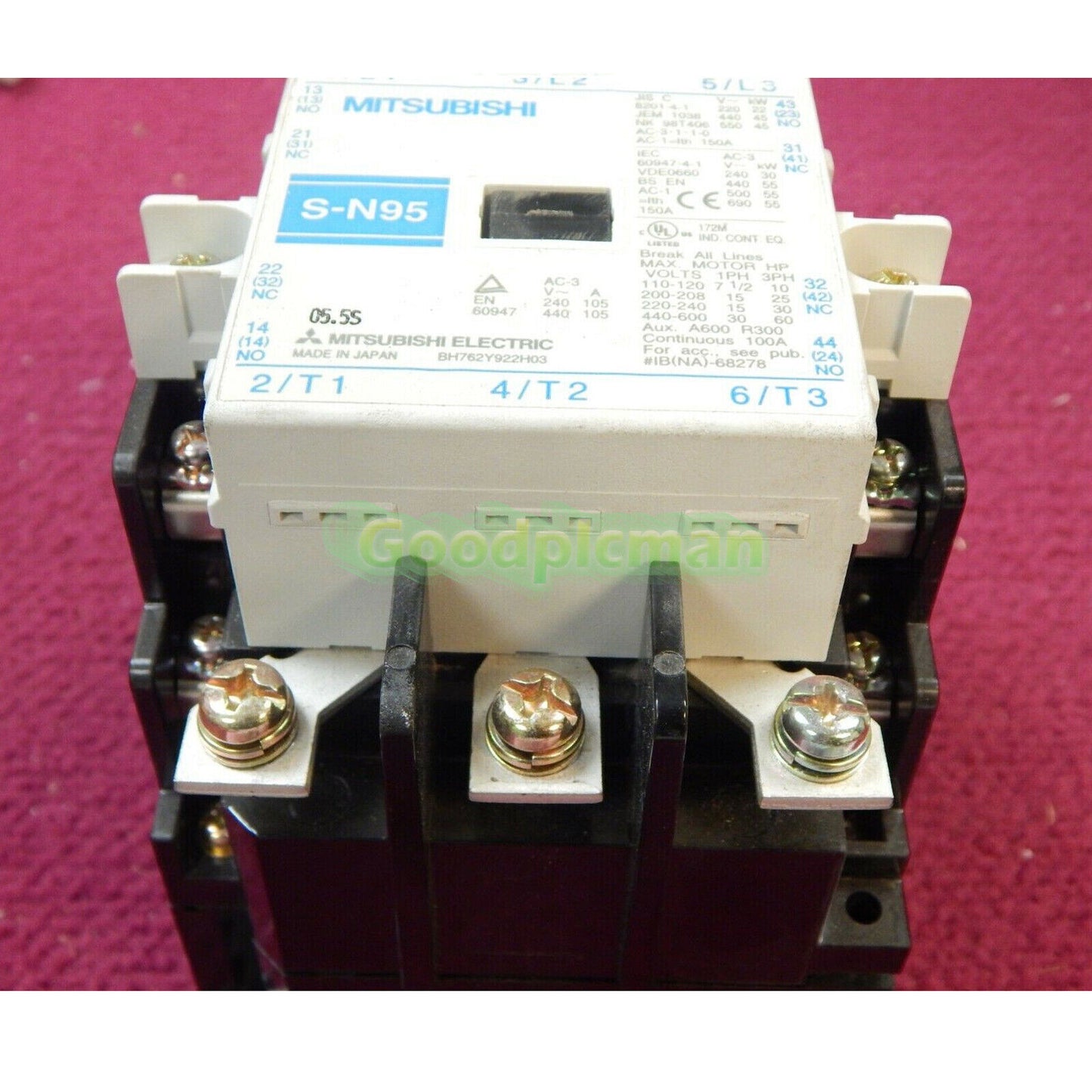 MITSUBISHI S-N95 SN95 Magnetic Contactor 1Pcs/