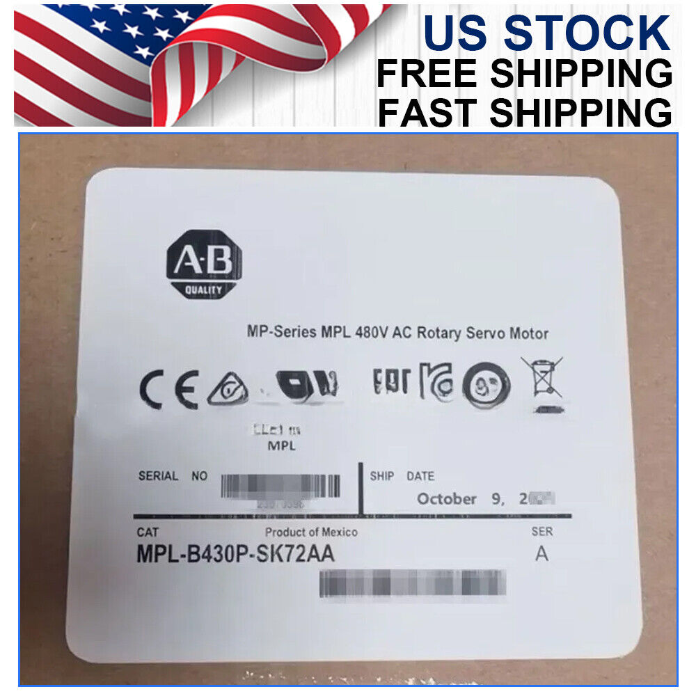 Allen Bradley MPL-B430P-SK72AA MP-Series 480V AC Rotary Servo Motor - ALLEN BRADLEY