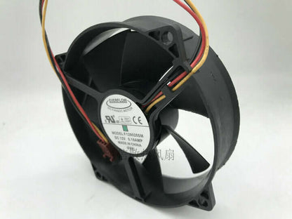 new EVERFLOW F129025SM 12V 0.18A 9cm 3-wire  9025 CPU round chassis cooling fan