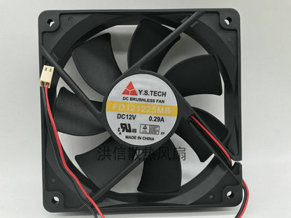 Y.S.TECH FD121225MB DC12V 0.29A 12025 120*25MM 12cm 2-wire cooling fan