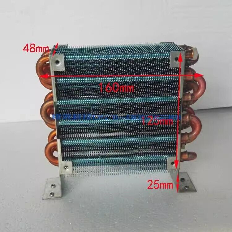 new CP3X6X120 Radiator with outer joint  Water-cooled Copper Tube Fin Condenser