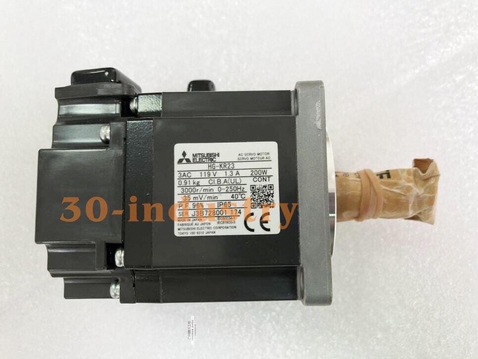Mitsubishi Electric HG-KR23 Servo Motor 200W 3AC 119V 1.3A - MITSUBISHI ELECTRIC