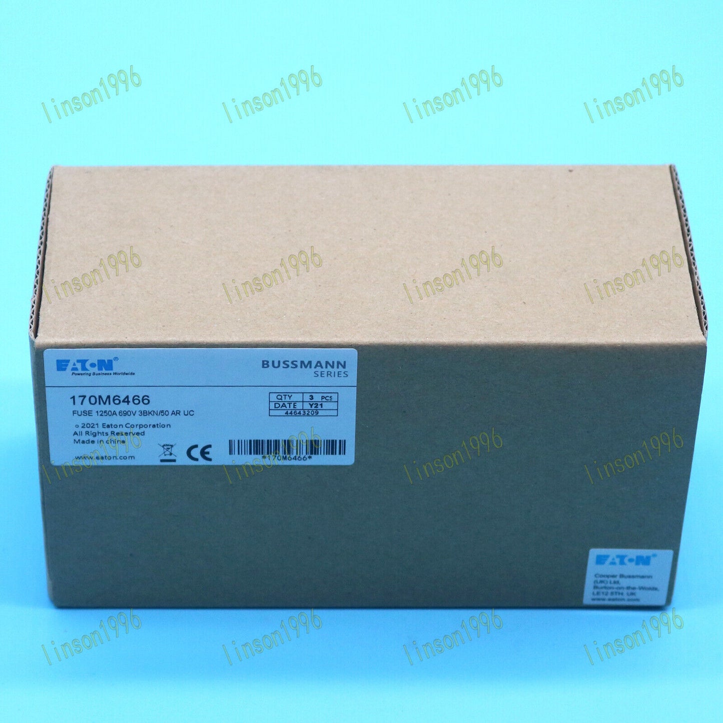 Bussmann Fuse 170M6466 1250A 690V/700V - BUSSMANN