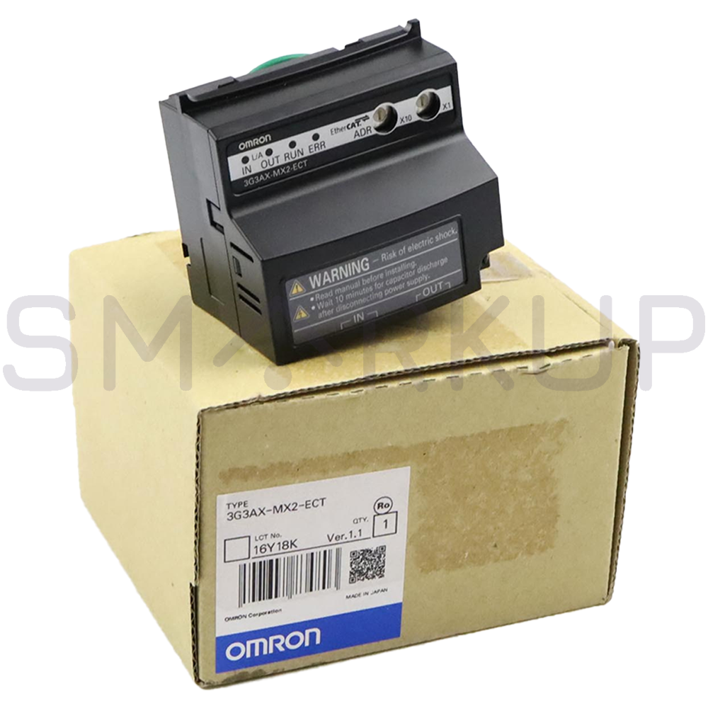 new  In Box OMRON 3G3AX-MX2-ECT Communication Unit