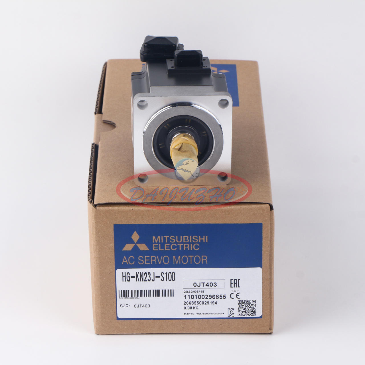 new ONE Mitsubishi HG-KN23J-S100 AC Servo Motor HG-KN23J-S10 - MITSUBISHI