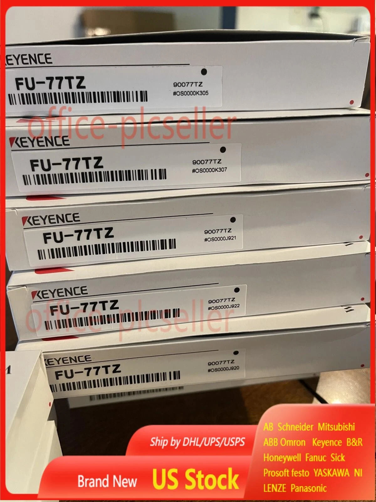 FU-77TZ FU77TZ Keyence Transmissive Fiber Optic 2M Cable, US Free TAX #E
