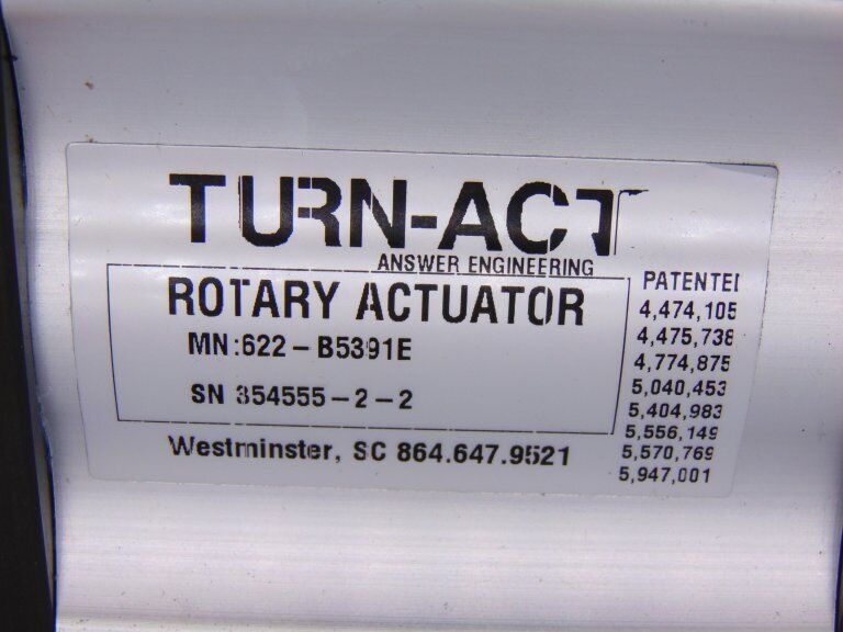 622-B5391A Compact Actuator - ITT