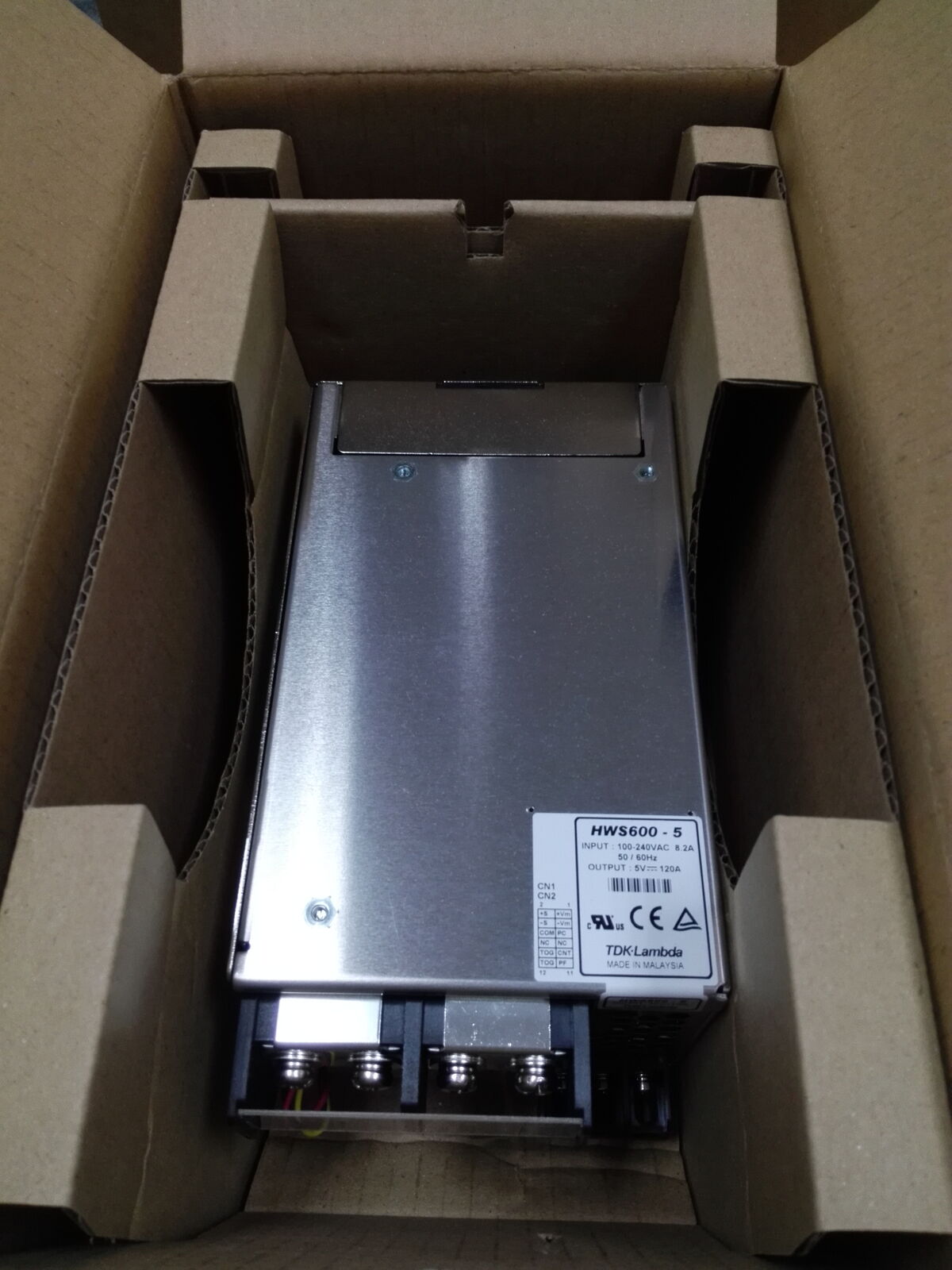 new 1pcs HWS600-5 TDK-LAMBDA Switching Power Supply 5V 120A - TDK-LAMBDA