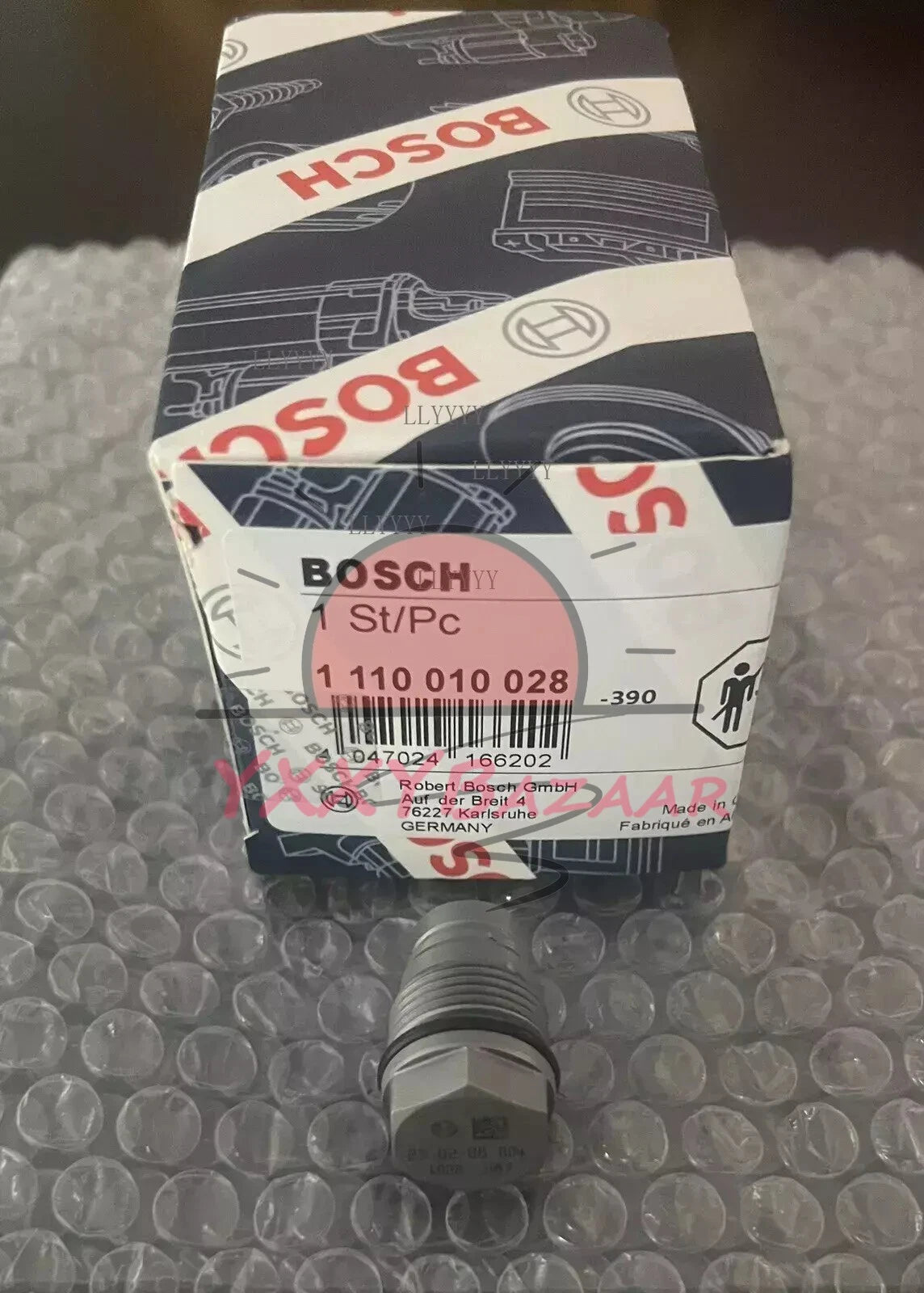 1110010013 Fuel Rail Pressure Relief Valve for 6.7L 07.5-2018 2500 3500 Cummins