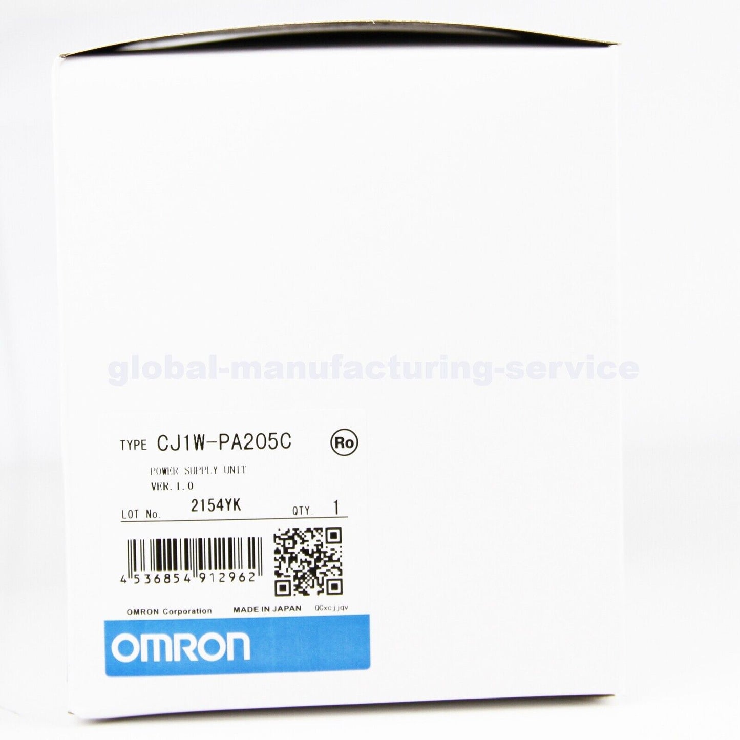 Omron CJ1WPA205C 5A 100~240VAC 5VDC PLC Power Supply Unit - OMRON